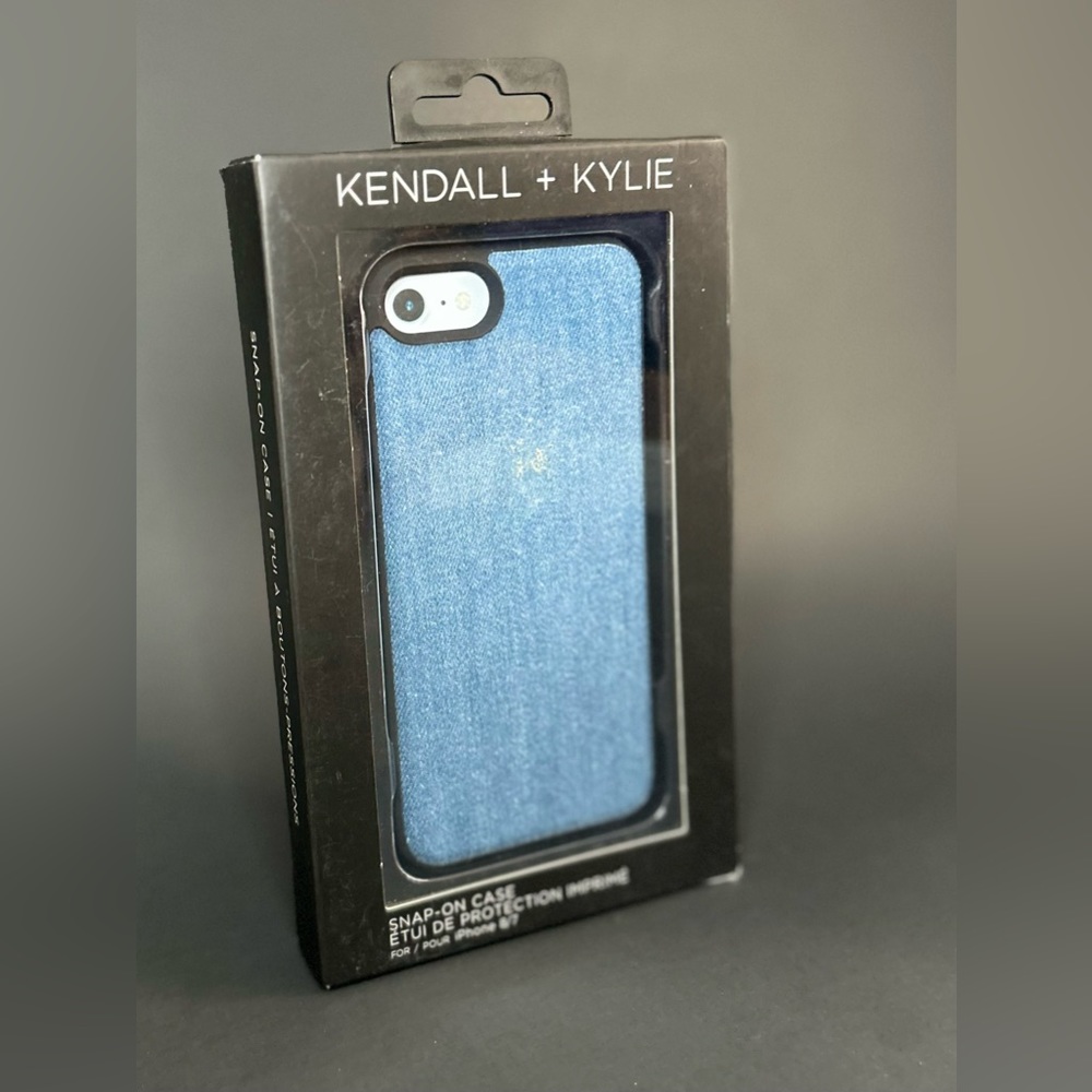Kendall and Kylie Snap-On Blue Denim iPhone 7/8 Case
